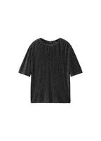 Camiseta de manga corta de lúrex