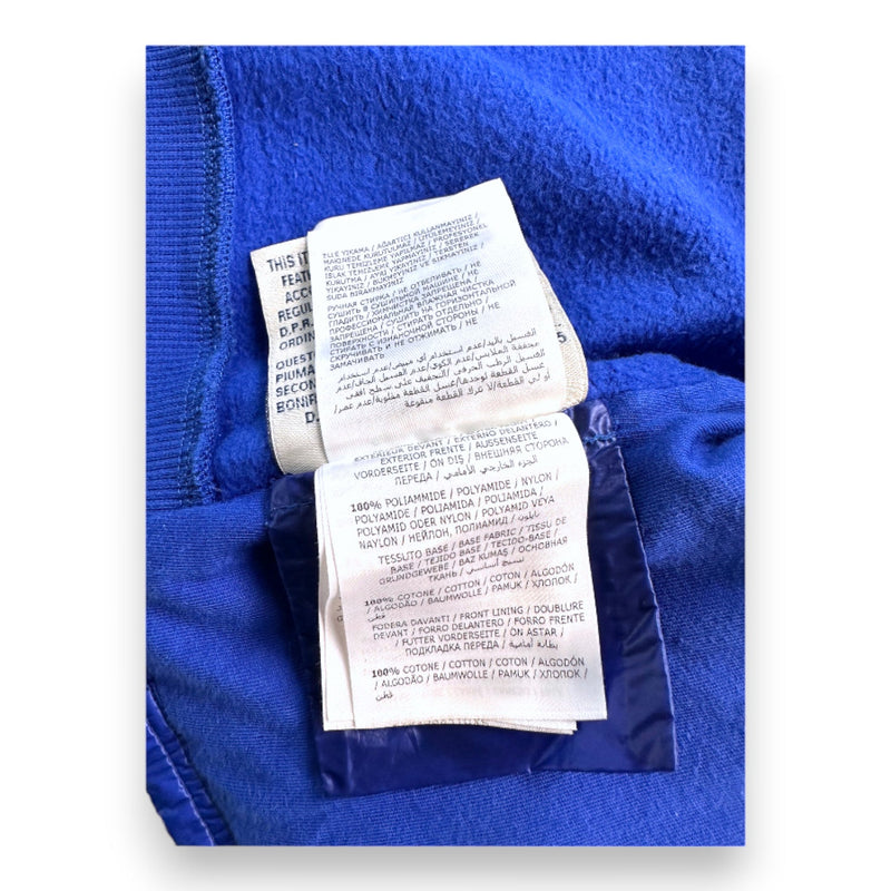 Moncler - Cardigan Matelassé Bleu - 12 Mois