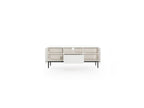 Kasha - TV Unit with Open Compartment - Black Legs