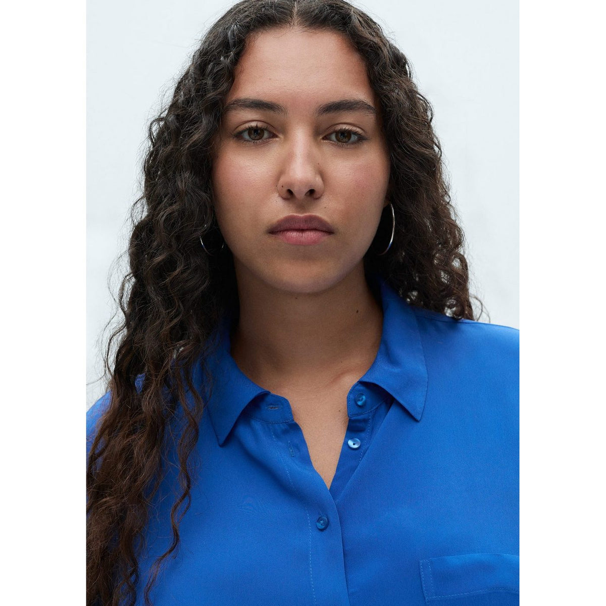 Camisa musgo - Azul