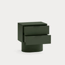 Totem - Table De Chevet - Vert Olive