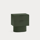 Totem - Table De Chevet - Vert Olive