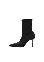 Bottines À Tige Ajustée À Talon