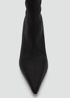 Bottines À Tige Ajustée À Talon