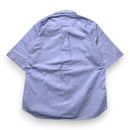 Bonpoint - Chemise À Manches Courtes Bleue À Carreaux - 10 Ans