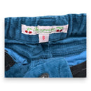 Bonpoint - Pantalon Bleu Effet Velours - 6 Mois