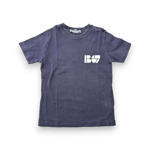 Bonpoint - T-Shirt À Manches Courtes Bleu Marine - 3 Ans