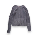 Bonpoint - Cardigan En Laine Gris Avec Paillettes - 12 Ans