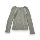 Bonton - Cardigan Vert En Laine - 6 Ans