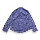 Jacadi - Chemise Bleue À Carreaux À Manches Longues - 6 Ans