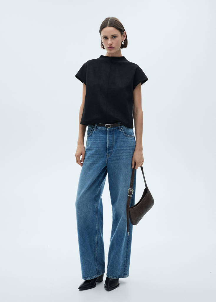 T-Shirt Cuir Synthétique