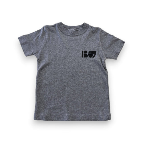 Bonpoint - T-Shirt Gris À Manches Courtes - 3 Ans