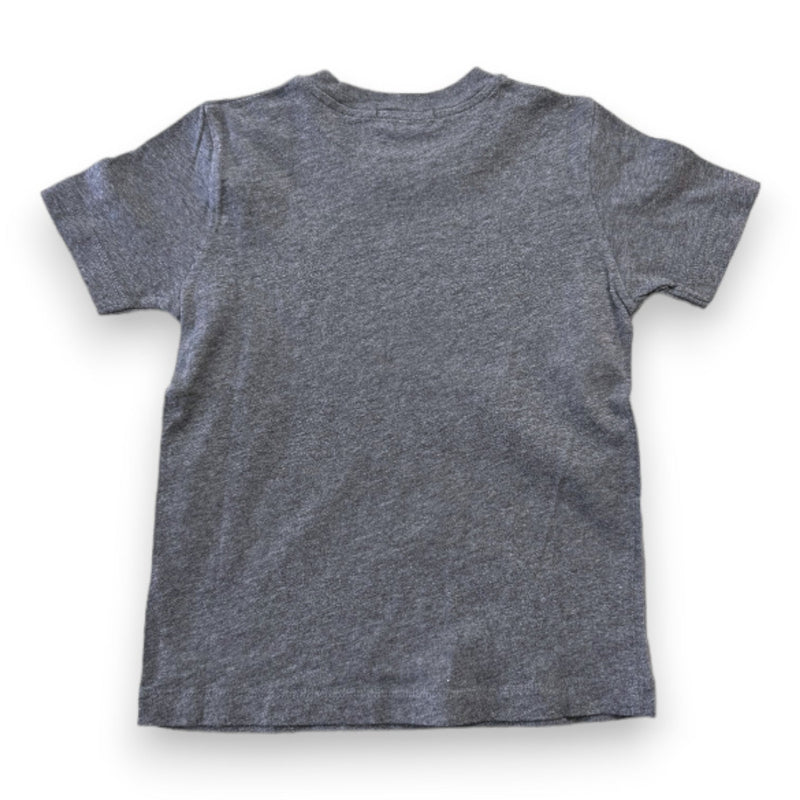 Bonpoint - T-Shirt Gris À Manches Courtes - 3 Ans