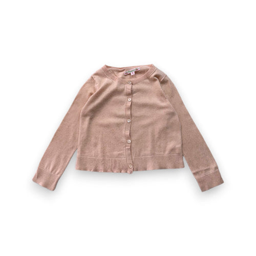 Bonpoint - Cardigan Rose À Paillettes - 4 Ans