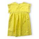 Bonpoint - Robe Jaune Citron Détails Dentelle (Neuve) - 6 Ans