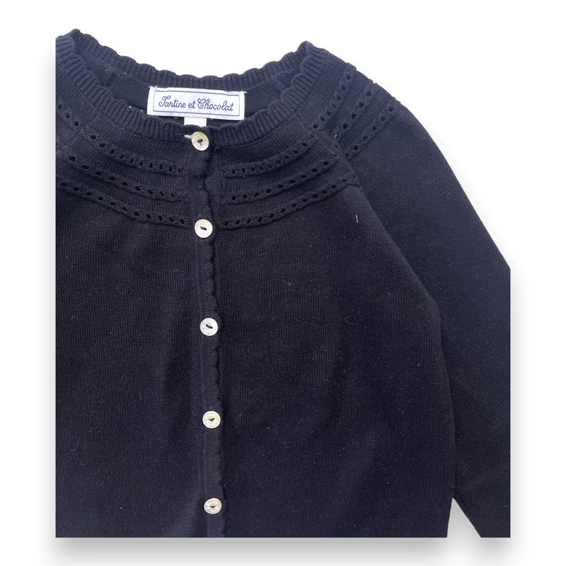 Tartine & Chocolat - Cardigan Noir - 6 Ans