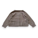 Bonpoint - Cardigan En Lin Marron - 18 Mois