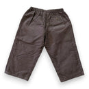 Bonpoint - Pantalon Large Effet Velours Marron - 2 Ans