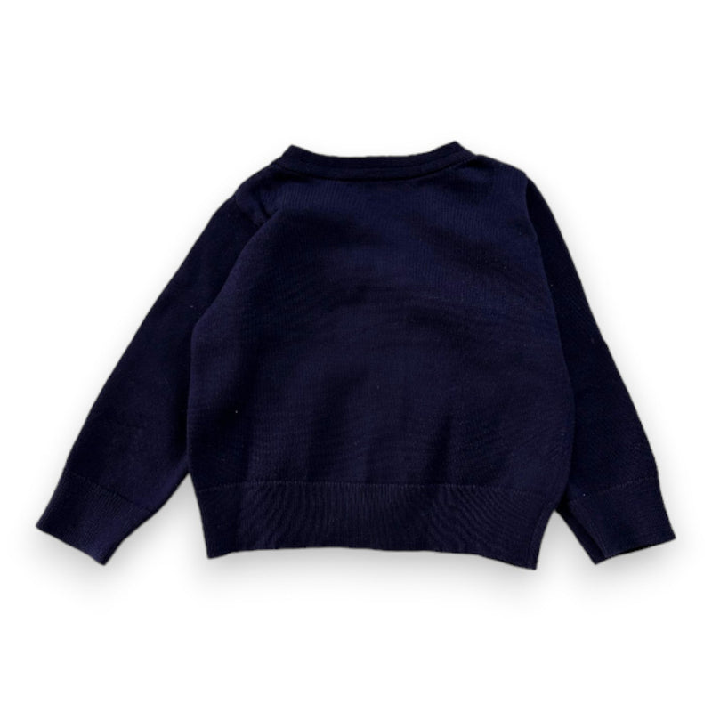 Jacadi - Cardigan Bleu - 12 Mois