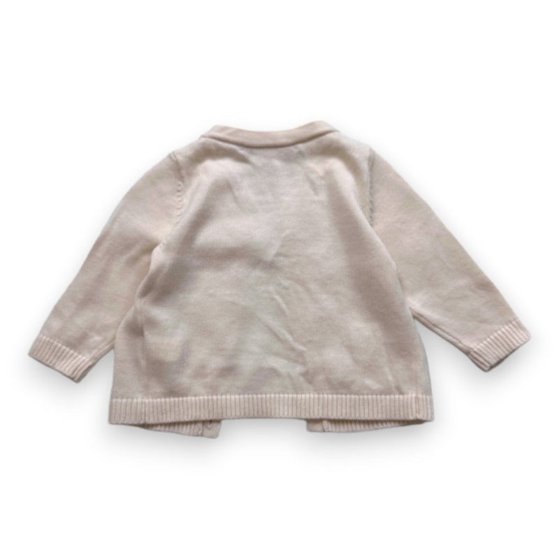 Bonpoint - Cardigan Beige - 6 Mois