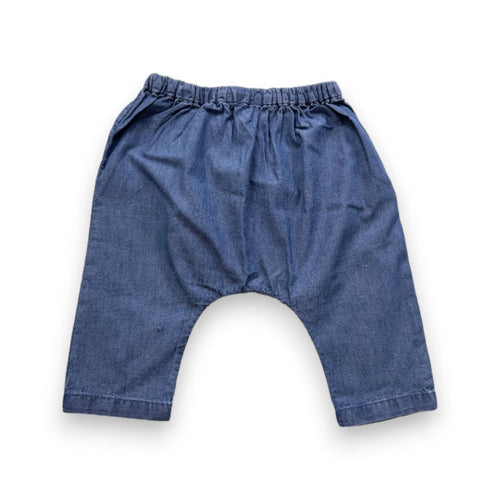 Bonpoint - Pantalon Bleu - 6 Mois