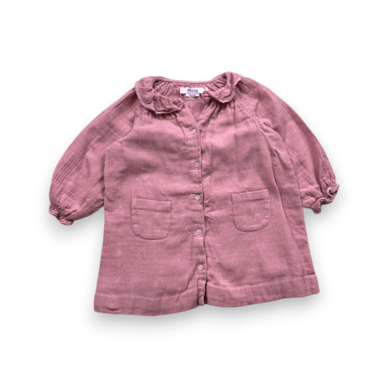 Bonpoint - Robe Chemise Rose - 2 Ans