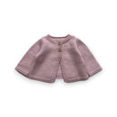 Bonpoint - Cardigan Rose En Alpaga - 3 Mois