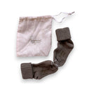 Bonpoint - Chaussettes Marrons Neuves - 3 Mois