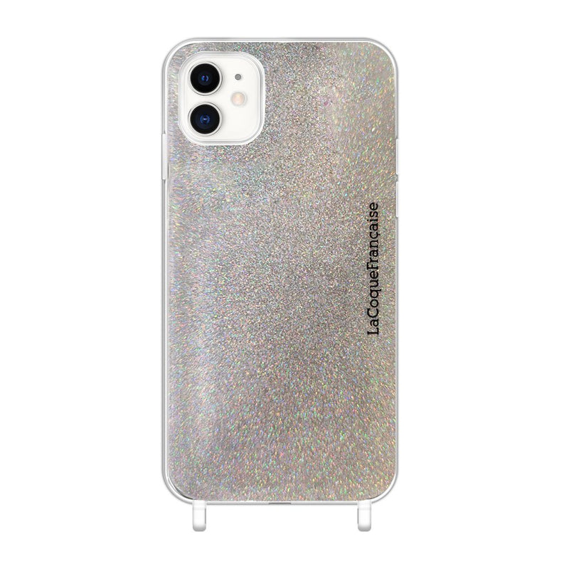 Coque Anneau Paillette Multicolore