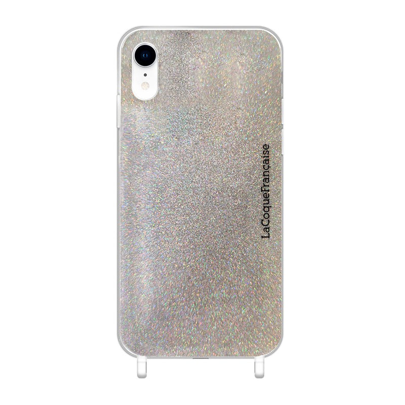 Coque Anneau Paillette Multicolore