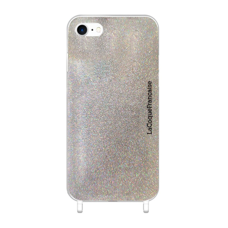 Coque Anneau Paillette Multicolore