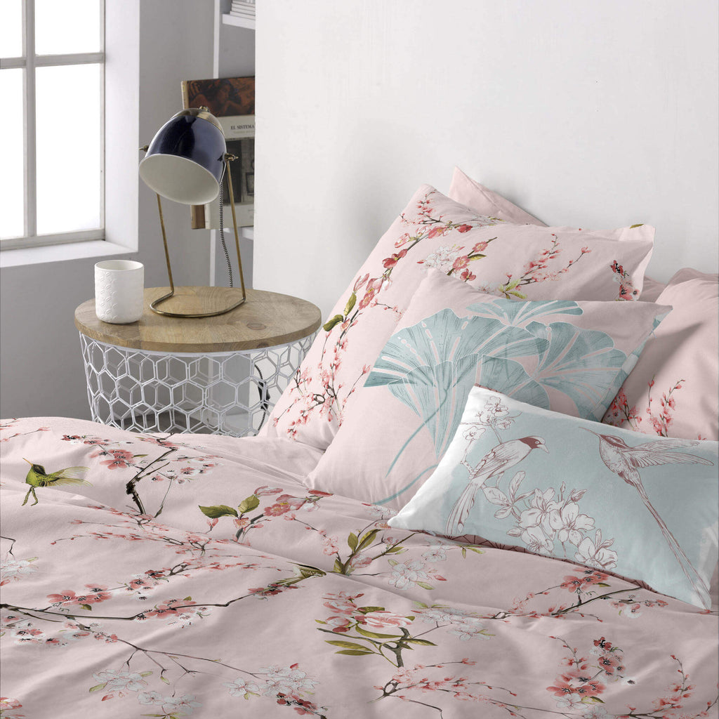 CHINOISERIE ROSE CUSHION COVER 60x60