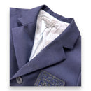 Bonpoint - Veste De Blazer Bleu Marine En Laine - 4 Ans