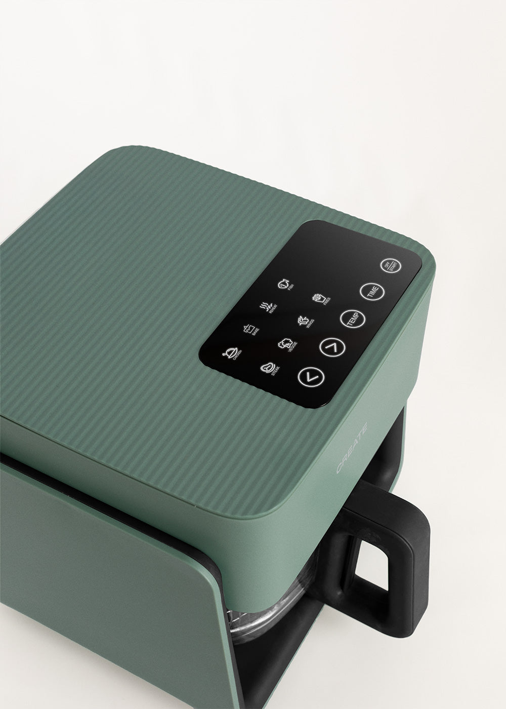 Air Fryer Studio Crystal - Freidora de Aire 4.2L - Verde Salvia