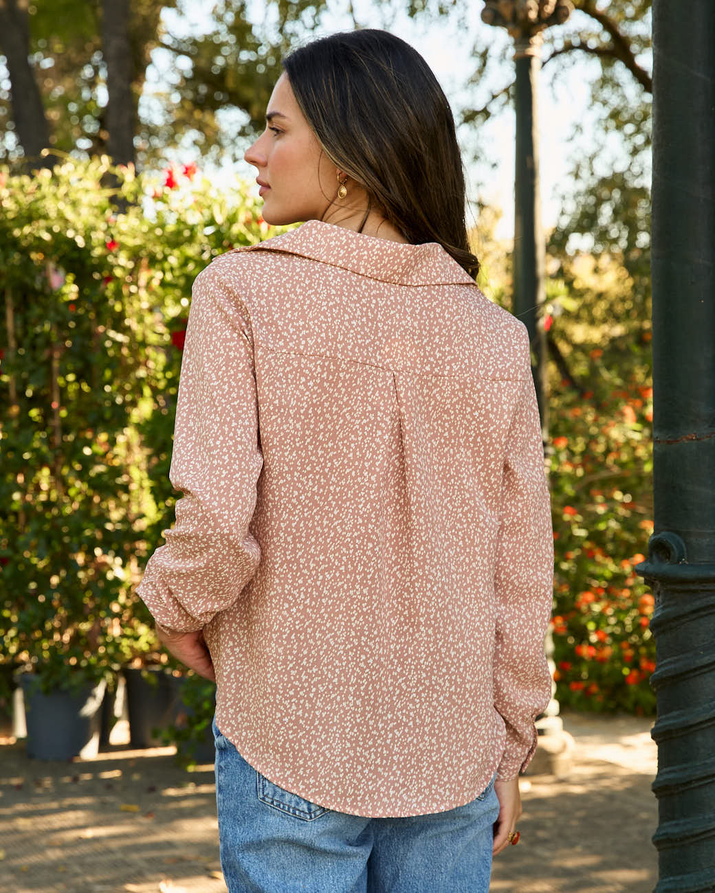 Blusa de Manga Larga - Desnudo