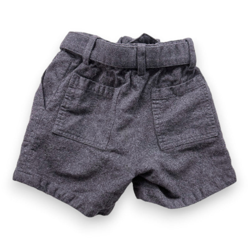 Bonpoint - Short Gris En Laine - 4 Ans