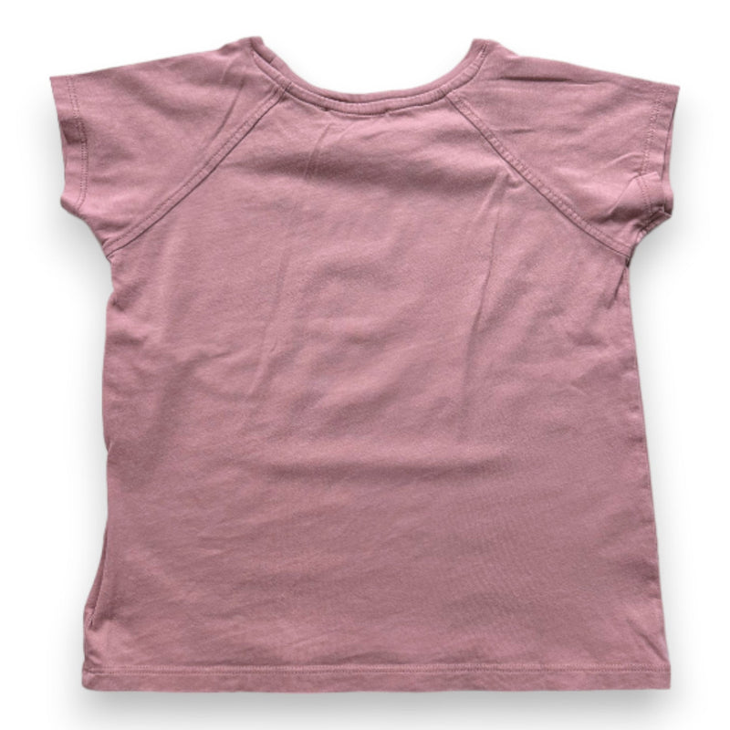 Bonpoint - T-Shirt Rose À Manches Courtes - 4 Ans