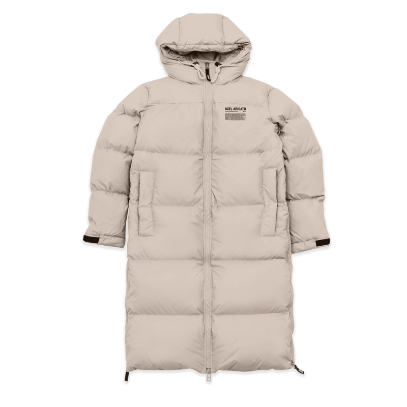 Lumia Down Puffer Coat - Beige - Women
