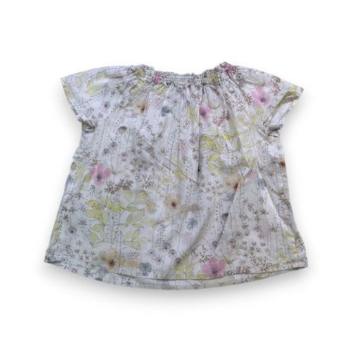 Bonpoint - Blouse À Fleurs À Manches Courtes - 6 Ans