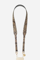 Chaine Longue Nora Marron 120 Cm