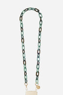 Chaine Longue Lenny Vert 120 Cm