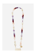 Chaine Longue Viola Violet 120 Cm