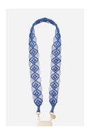 Chaine Longue Eve Bleu 120 Cm