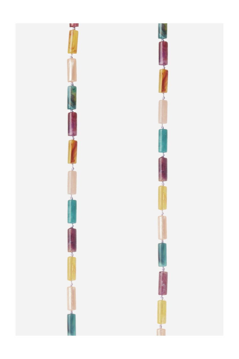 Chaine Longue Emily Vert 120 Cm