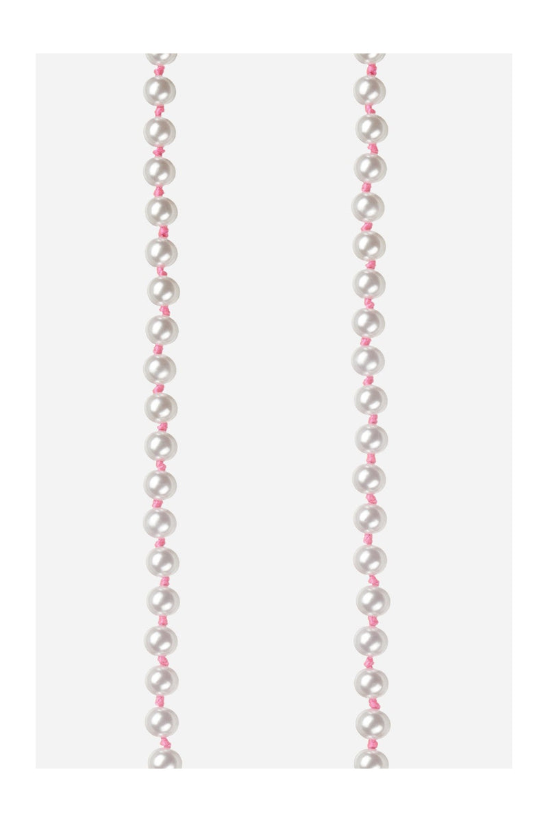 Chaine Longue Naomie Blanc 120 Cm