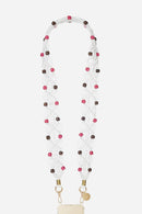 Chaine Longue Eve Blanc 120 Cm