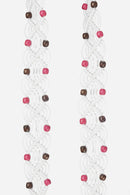 Chaine Longue Eve Blanc 120 Cm