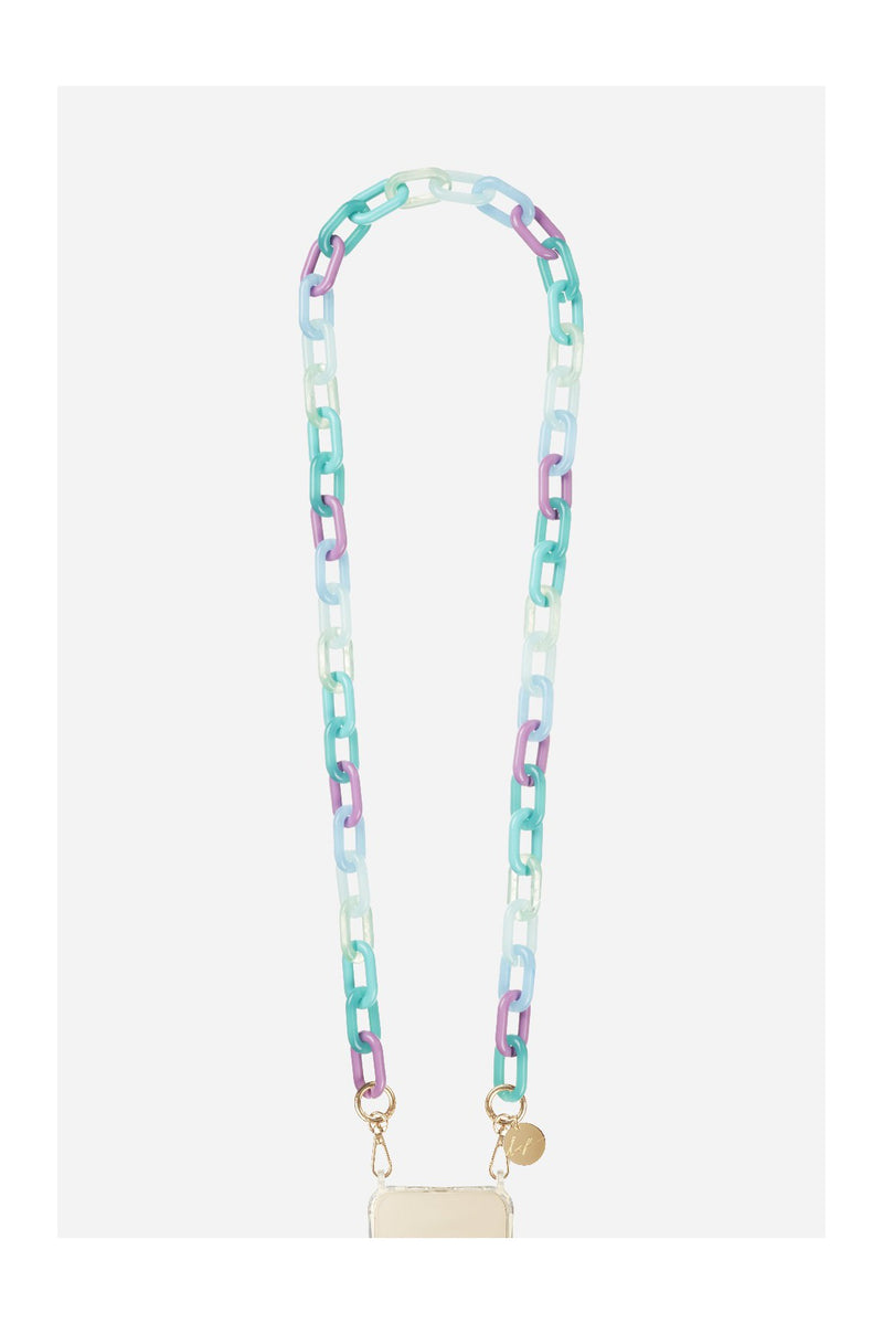 Chaine Longue Moana Bleu 120 Cm