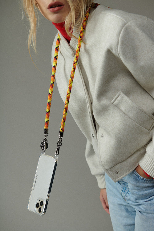 Cordon Multicolore Swann Jaune