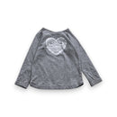 Bonpoint - T-Shirt À Manches Longues Gris Avec Imprimé - 3 Ans